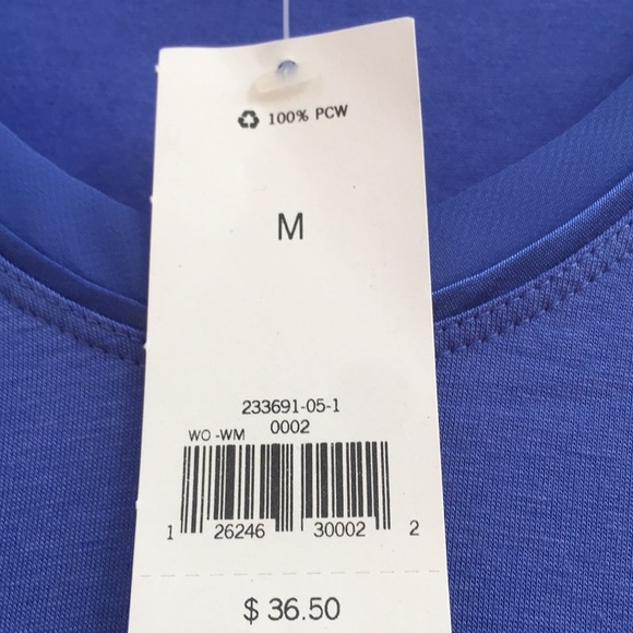 Banana Republic NWT blue long sleeve shirt - M - Picture 6 of 6